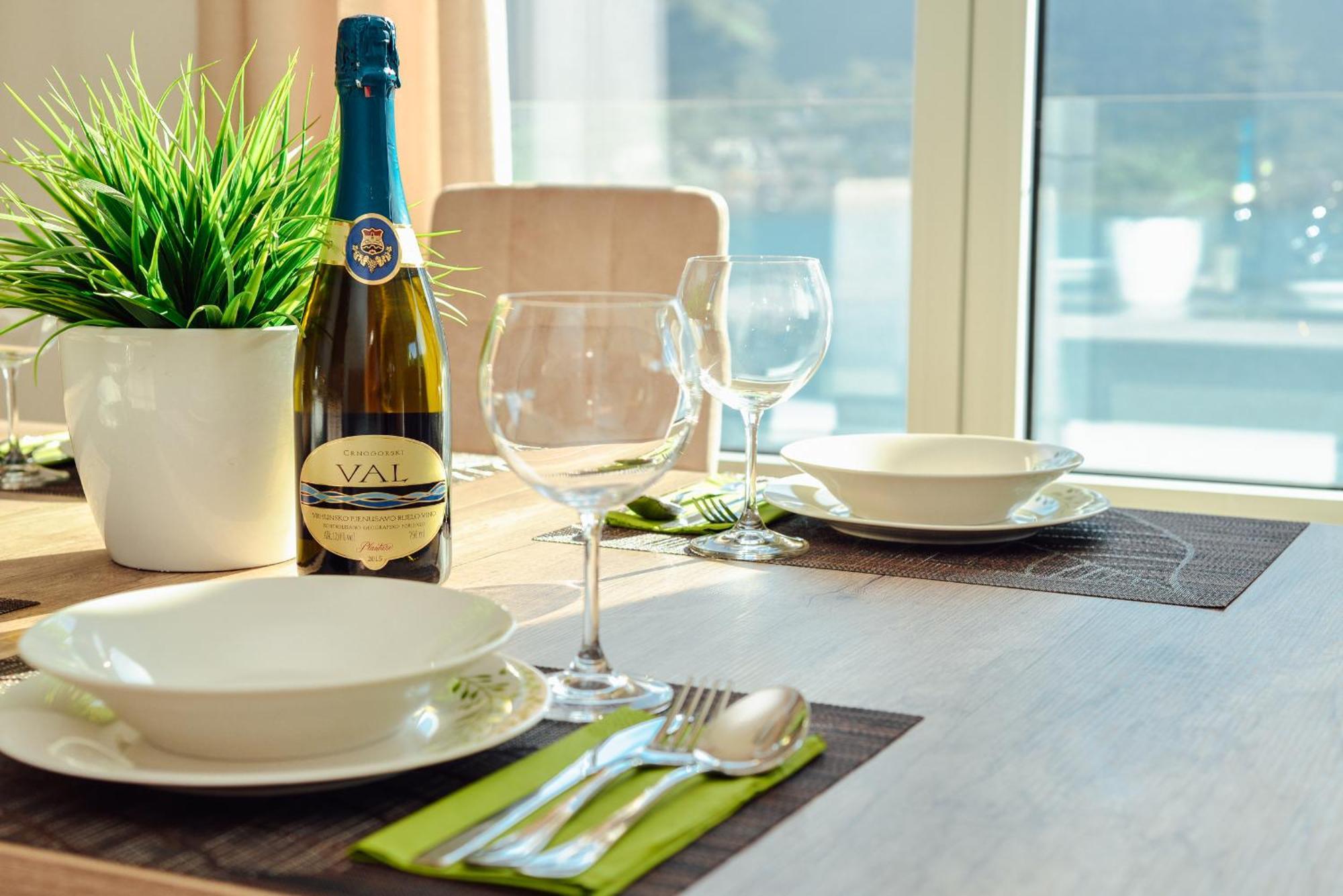 קוטור Sea View Apartment For 4 מראה חיצוני תמונה