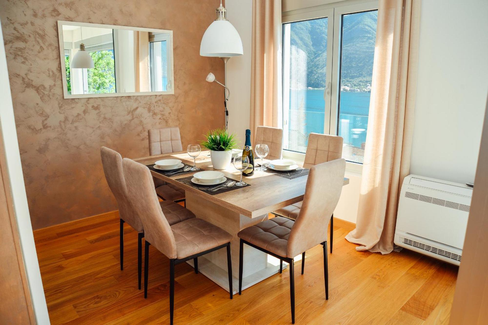 קוטור Sea View Apartment For 4 מראה חיצוני תמונה